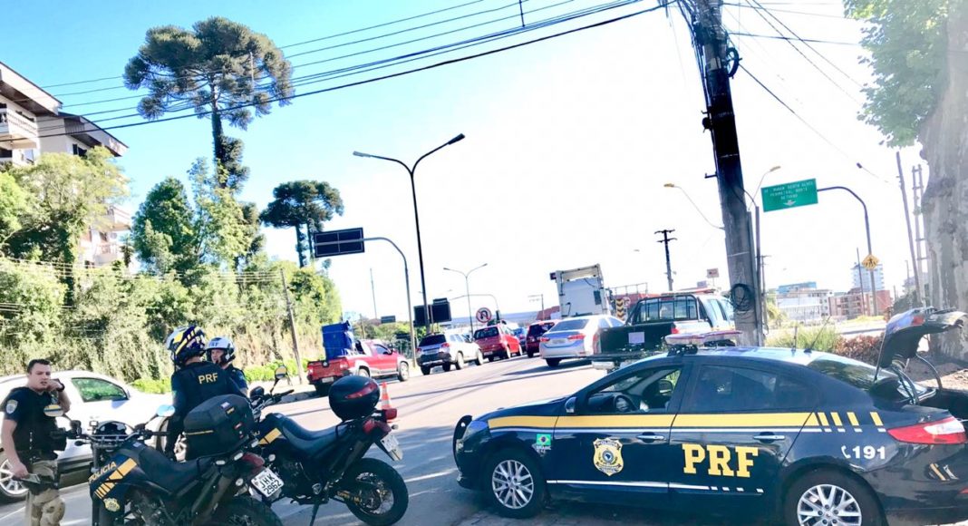 Ações da PRF deram mais segurança aos condutores na BR-116 e BR-285 (Foto: PRF/divulgação)
