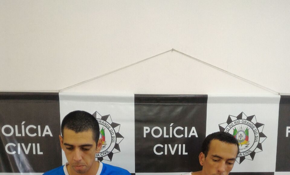 Polícia Civil prende dupla envolvida em assalto em Farroupilha