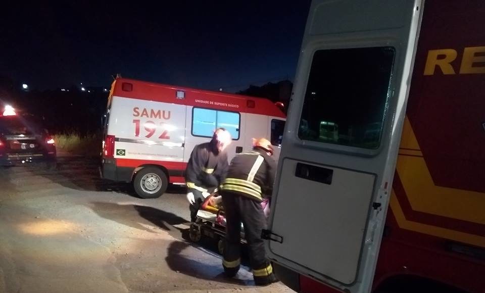 Três pessoas foram socorridas (Foto: divulgação)