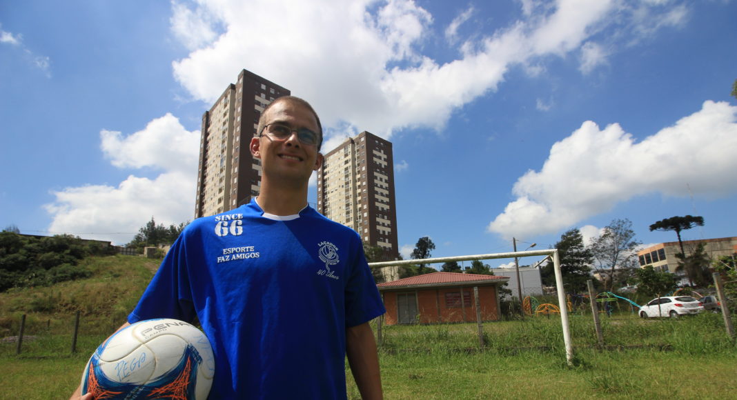 Glauber Dal Paz trabalha desde o início de 2018 para recuperar história e reescrever novos capítulos do Laçador F. C. (Foto: Ricardo de Souza/Grupo RSCOM)