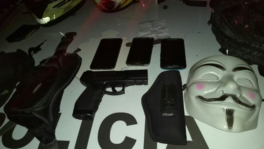 Dupla é presa em Garibaldi após assalto a motoboy em Carlos Barbosa