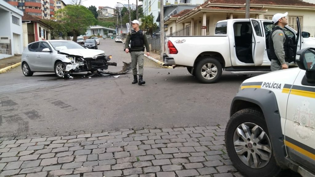 Ocorrência foi atendida pela BM (Foto: Rogério Arantes)