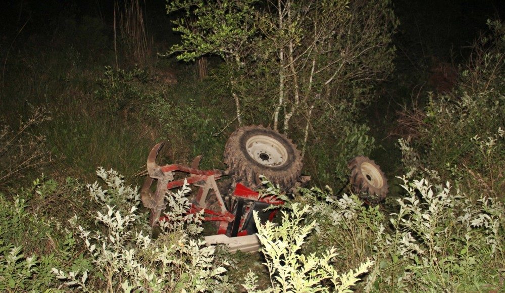 Agricultor morre após trator capotar no interior de Garibaldi