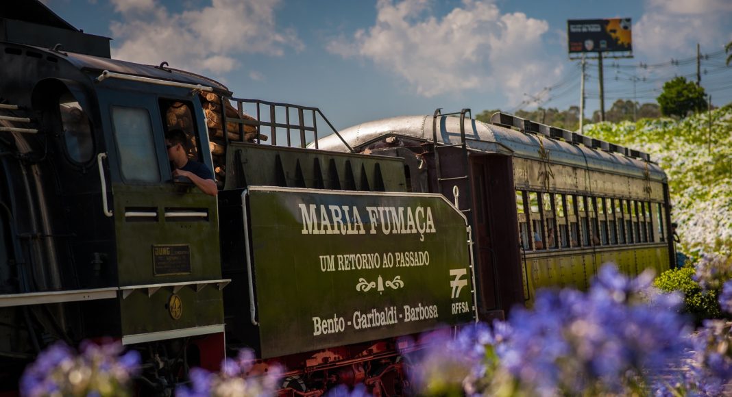 Giordani Turismo suspende passeios da Maria Fumaça em Bento devido ao Coronavírus