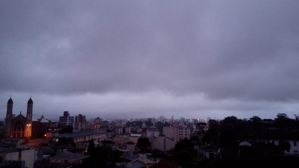 Domingo será de tempo instável e chuvas isoladas no RS