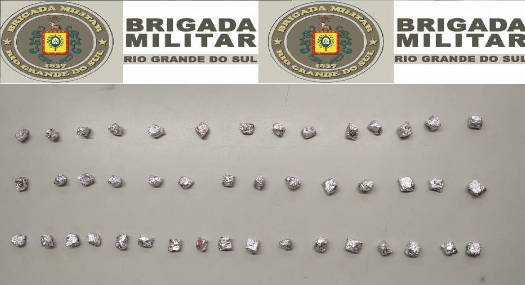 Brigada Militar apreende adolescente com pedras de crack em Bento Gonçalves