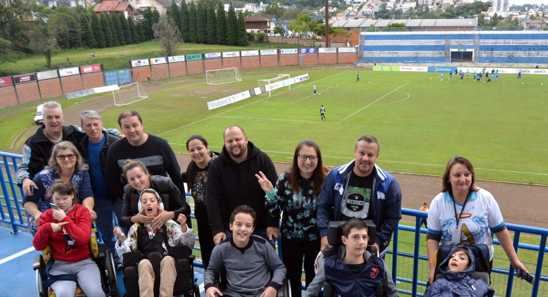 Esportivo apresenta melhoria em acessibilidade no estádio Montanha dos Vinhedos