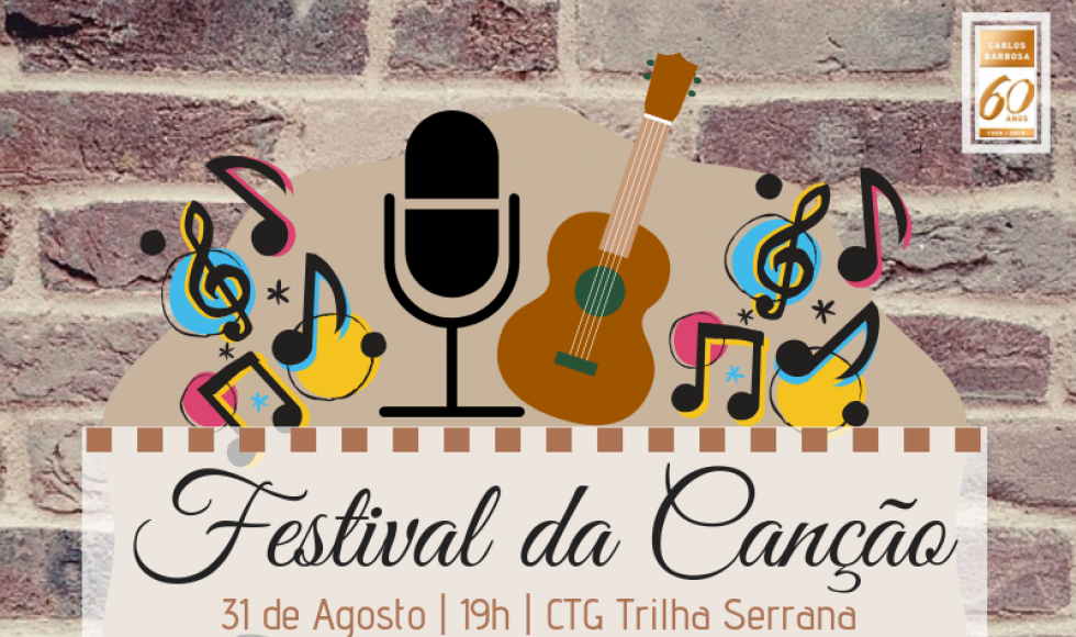 Festival da Canção de Carlos Barbosa encerra inscrições na próxima semana