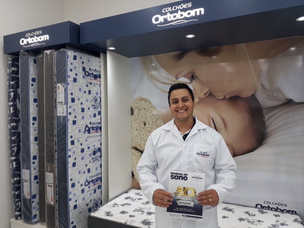 Loja Ortobom, agora presente na Saldanha Marinho, em Bento