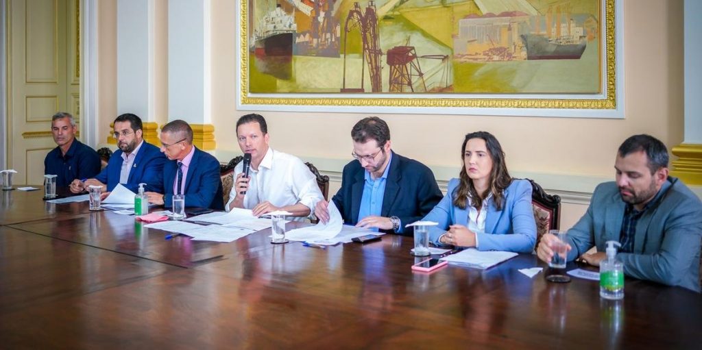 Marchezan falou sobre decretos contra o coronavírus (Foto: Jefferson Bernardes / PMPA)