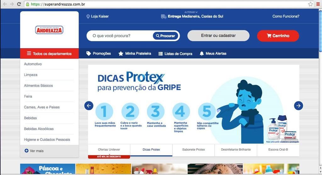 Andreazza abre nova loja em Caxias do Sul: na sua casa
