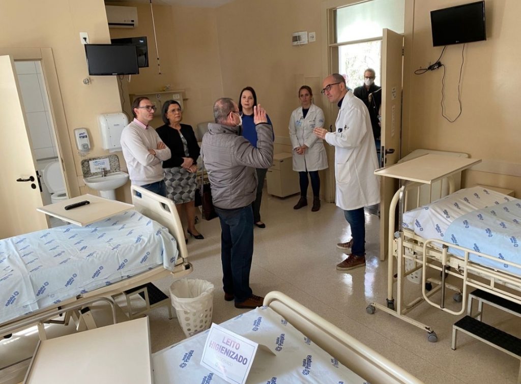 Hospitais de Caxias do Sul possuem 100 leitos de UTI