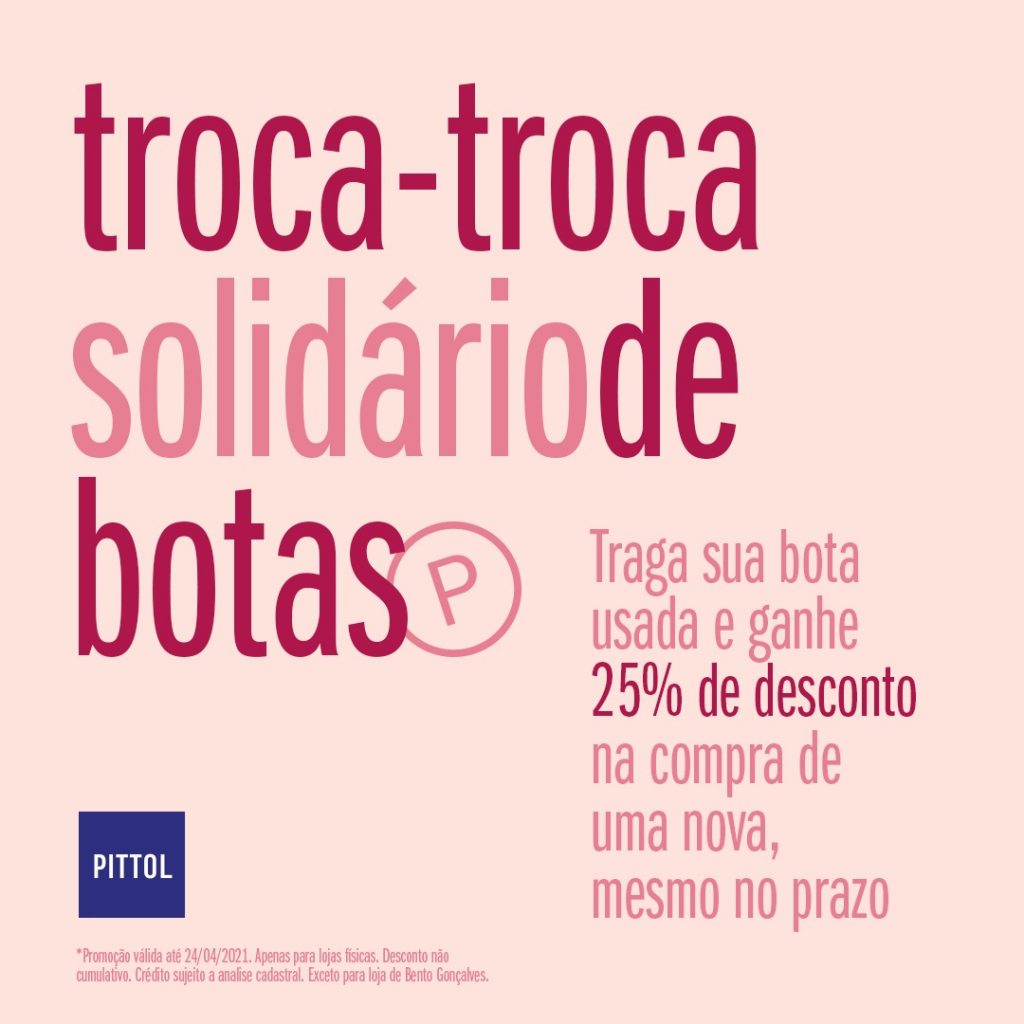 Campanha da Pittol terá uma semana de compra solidária