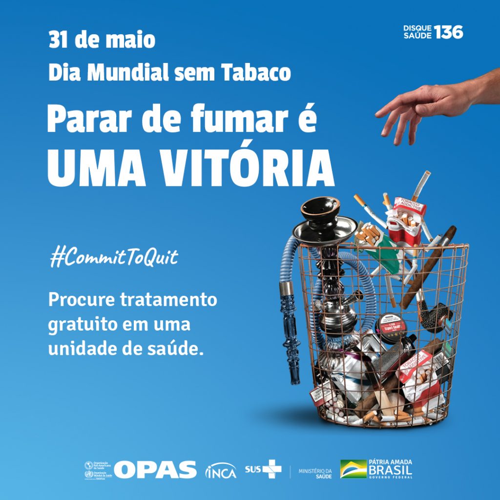 No dia Mundial sem tabaco médica ressalta a importância de parar de fumar