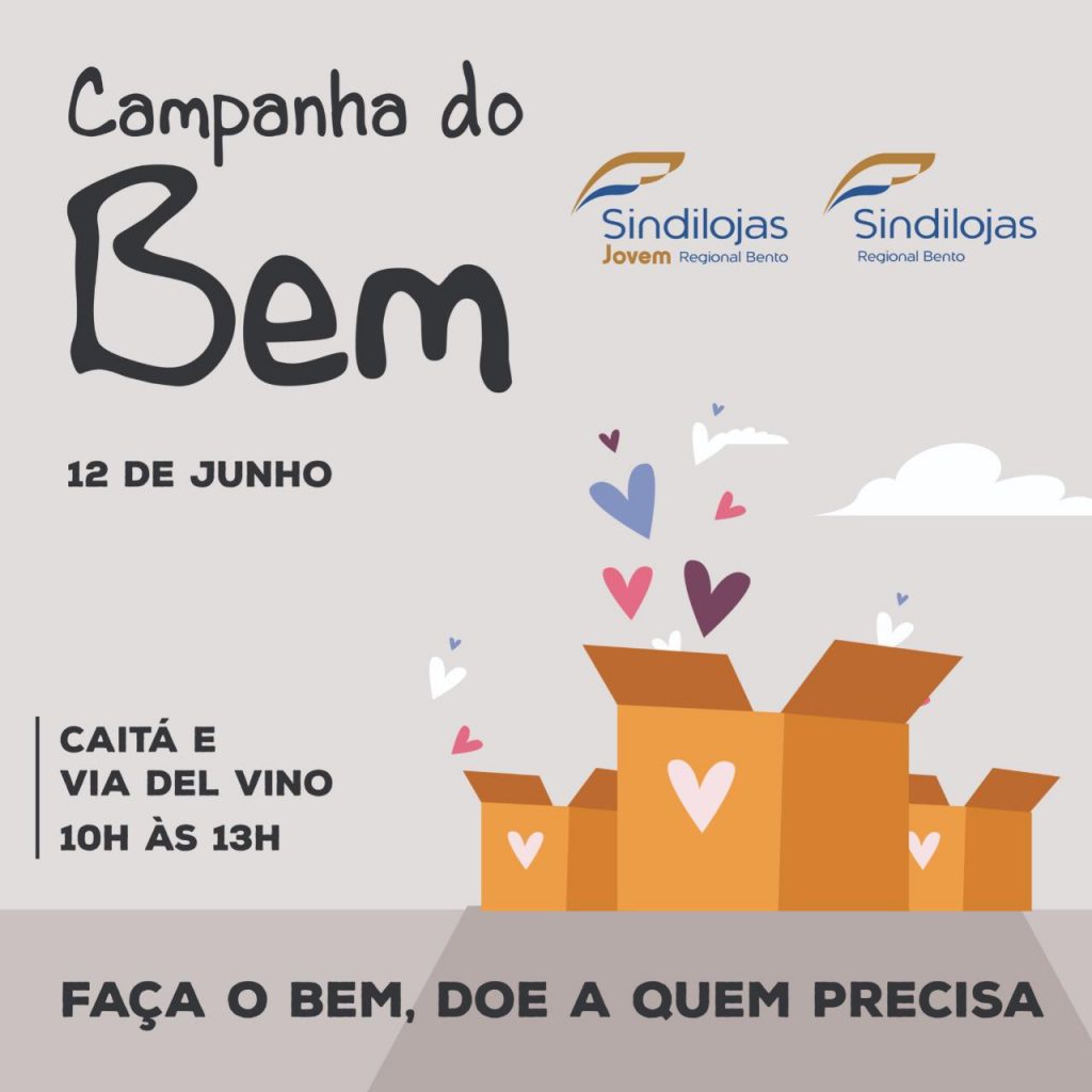 Sindilojas Jovem realiza Campanha do Bem em Bento Gonçalves