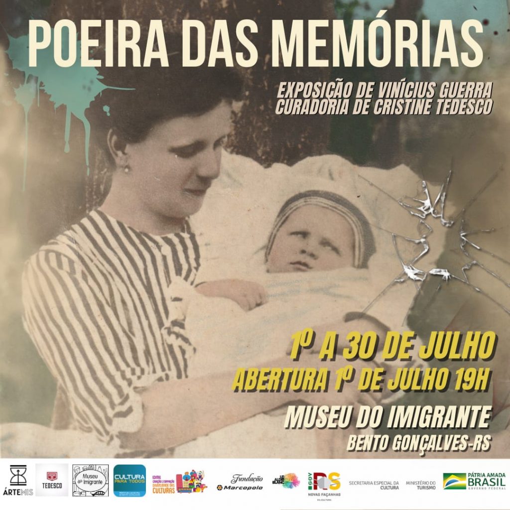 Museu do Imigrante de Bento Gonçalves recebe exposição "Poeira das Memórias" Museu do Imigrante de Bento Gonçalves recebe exposição "Poeira das Memórias"