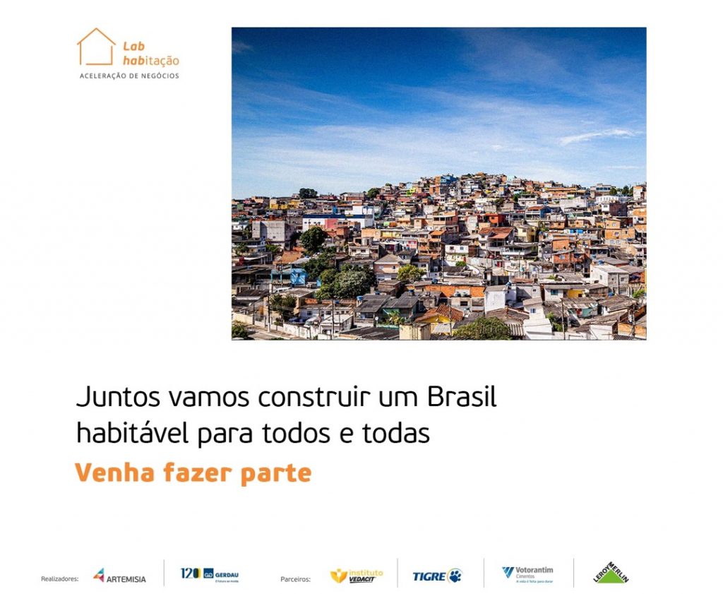 Lab Habitação: Aceleração de Negócios abre inscrições para selecionar 20 empresas e startups de impacto
