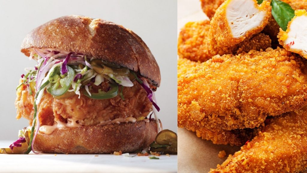 Cozinha viva: Frango crispy e montagem do hambúrguer
