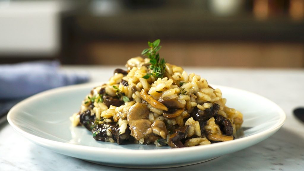 Cozinha Viva: Risoto com cogumelos