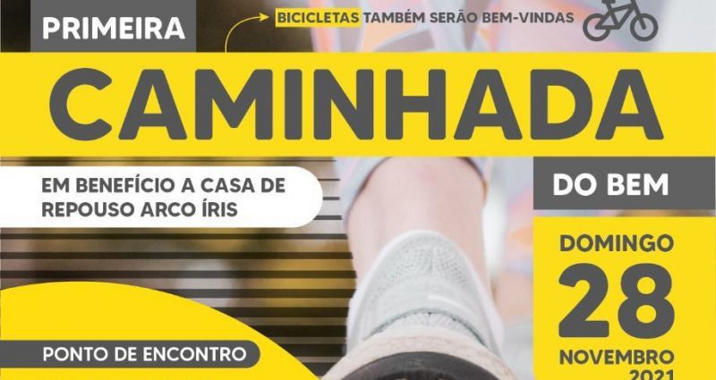 Caminhada do Bem será realizada no próximo domingo, em Garibaldi