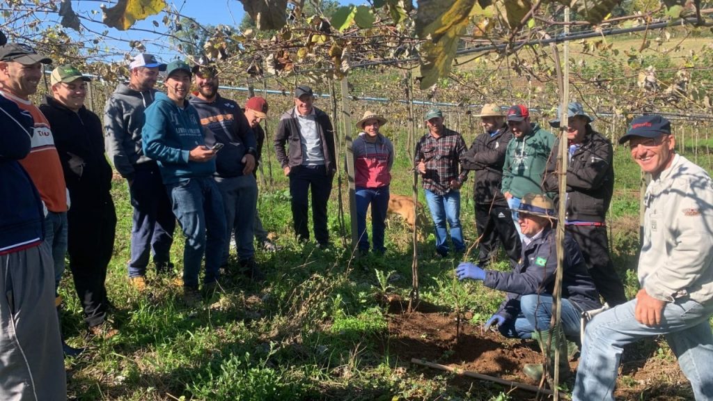Curso profissionalizante em viticultura é realizado em Garibaldi