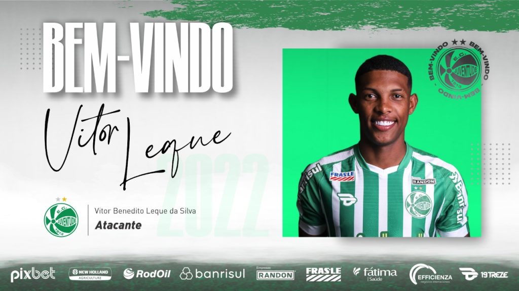 Juventude anuncia o atacante Vitor Leque