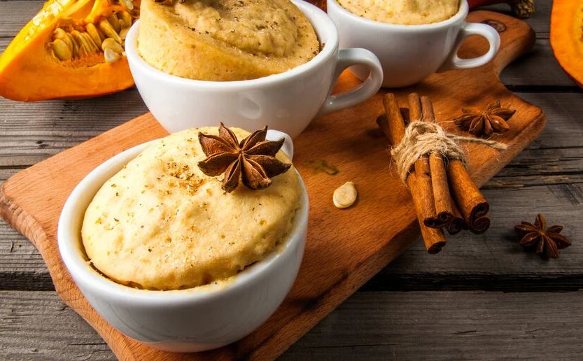 Cozinha Viva: Bolo de maçã e canela de caneca no micro