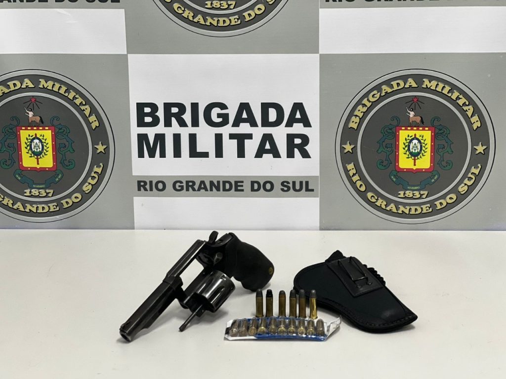 Homem é preso por porte ilegal de arma de fogo em Caxias do Sul
