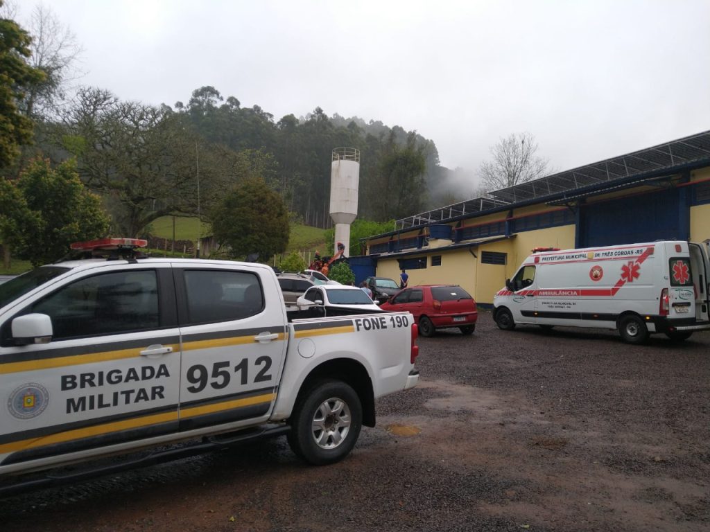 Três Coroas: Ladrão sobe no telhado para furtar e ganha ajuda da polícia para descer