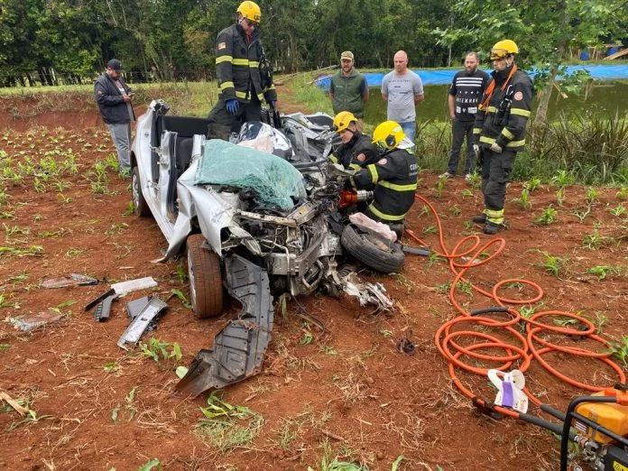 Homem morre em acidente na RSC-453, em Cruzeiro do Sul