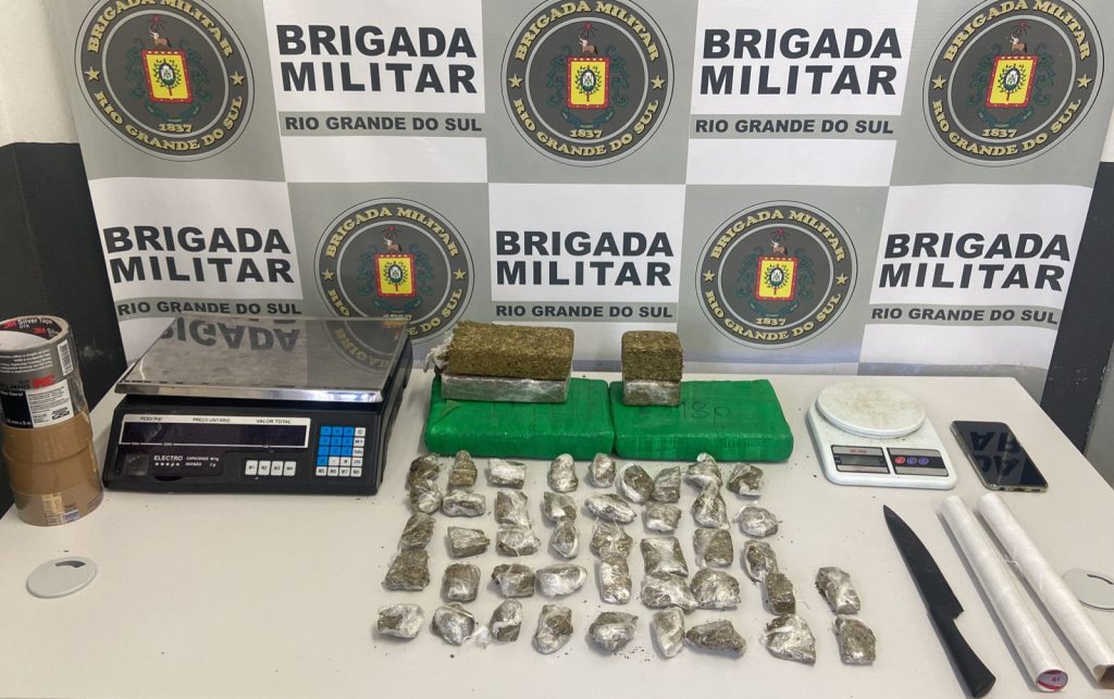 Homem é preso por tráfico de drogas em Caxias do Sul