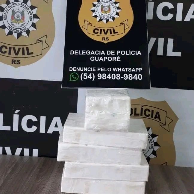 Apreensão de cocaína