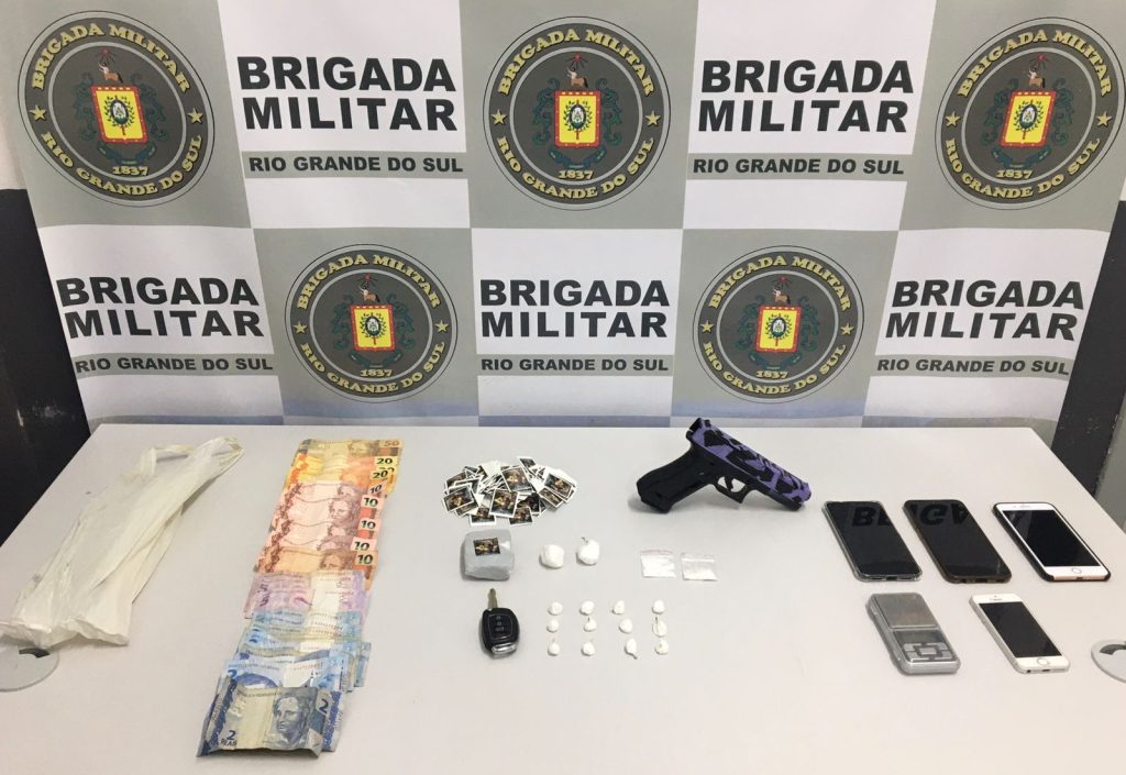 Trio é preso por tráfico e suspeita de homicídio em Caxias do Sul