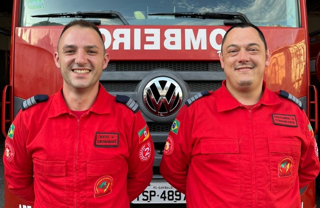 (Foto: Bombeiros Voluntários de Garibaldi/ Divulgação) 