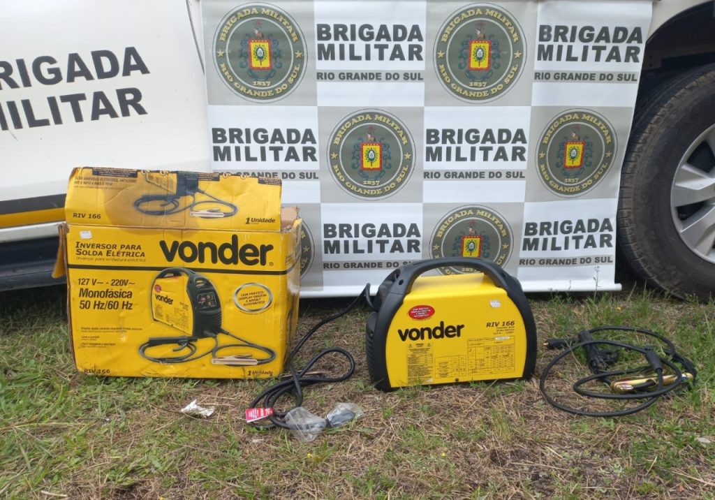 Homem é preso por furtar inversor de solda em São Francisco de Paula