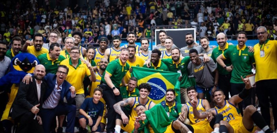 Brasil garante vaga no Mundial de Basquete