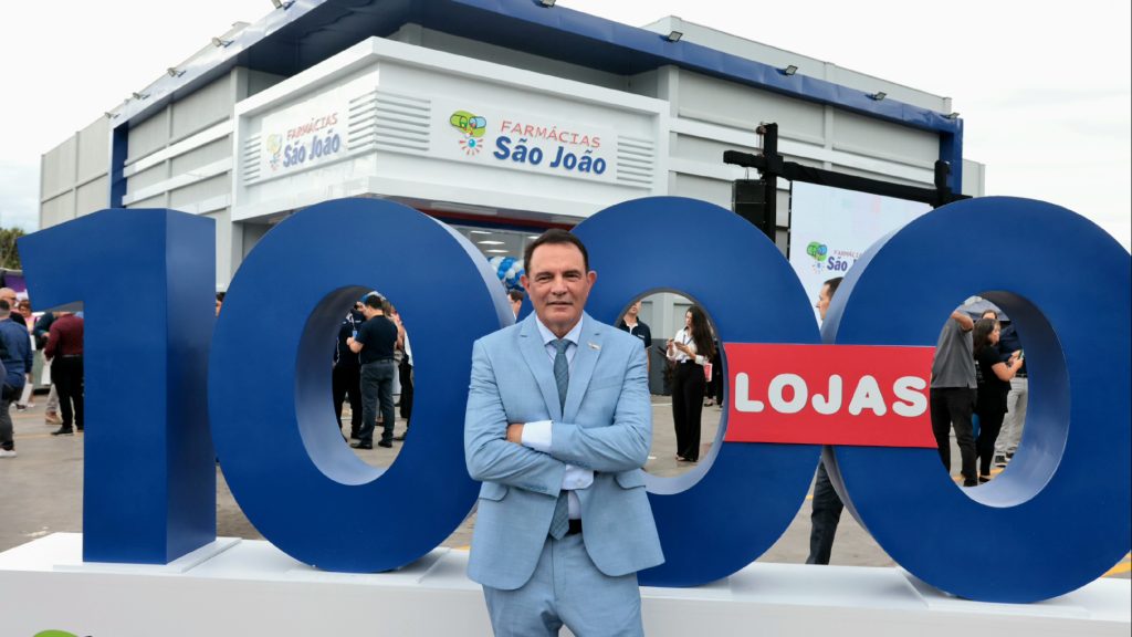 Rede de Farmácias São João atinge a marca de 1 mil lojas