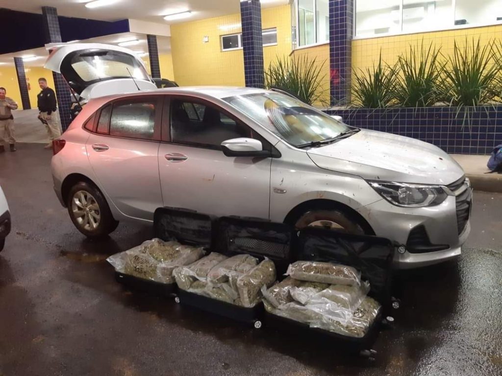 Polícia prende três homens e apreende 15 kg de skunk, em Pelotas