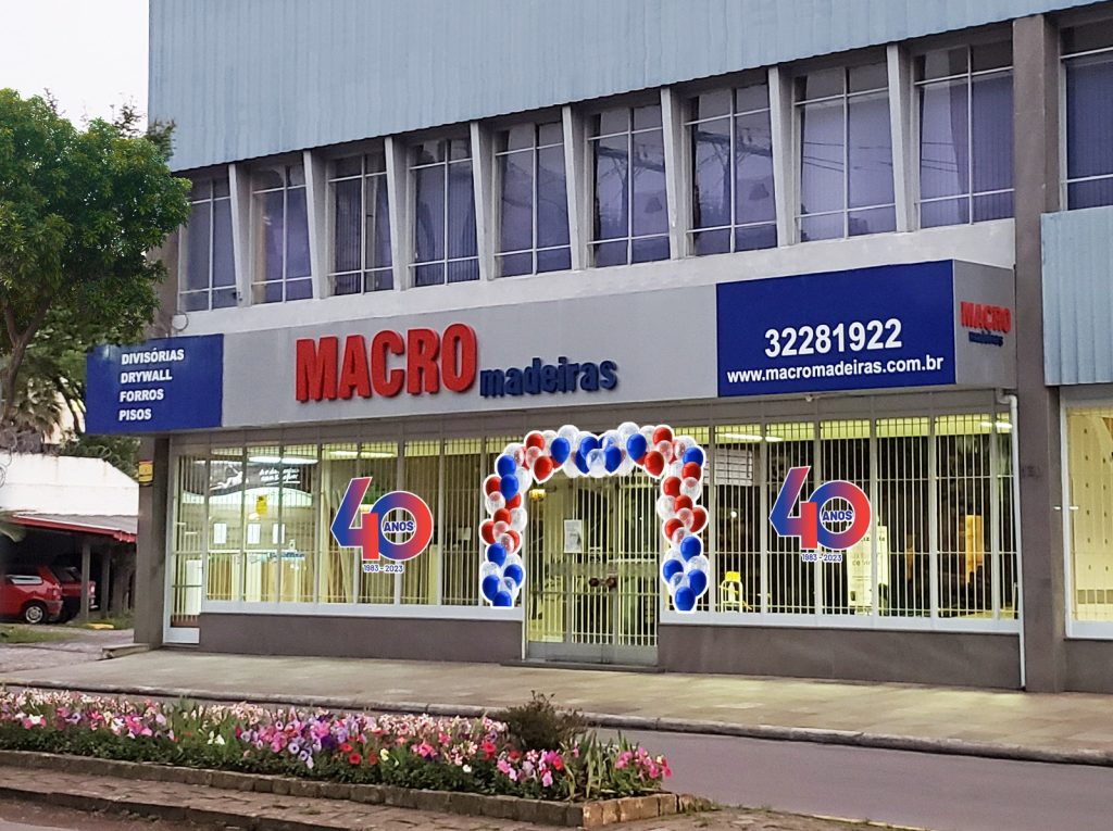 Macro Madeira, em Caxias do Sul, comemora 40 anos