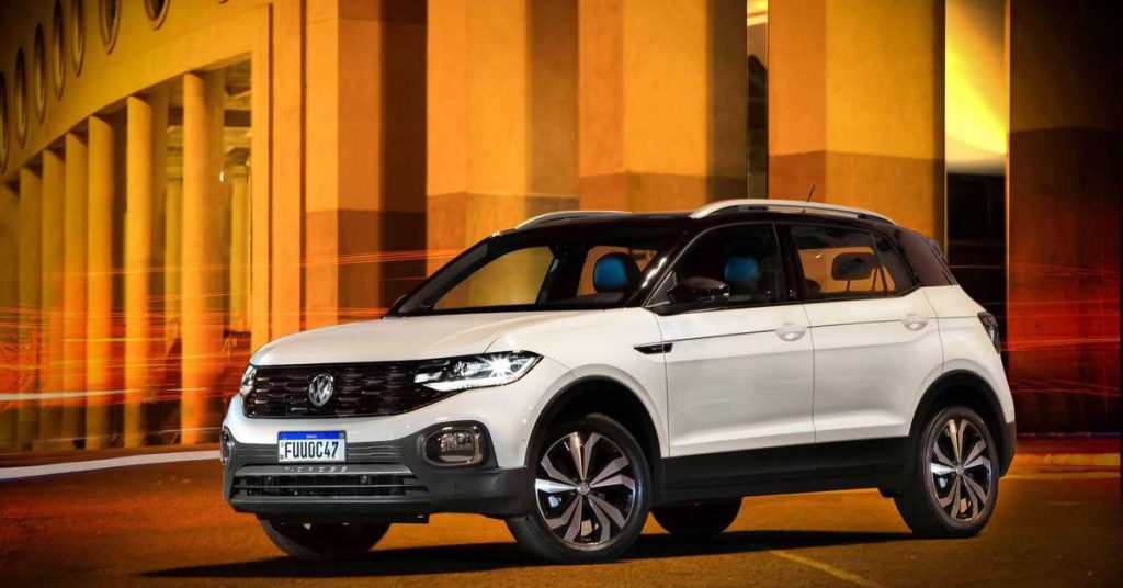 VW T-Cross é o carro mais vendido na 1ª quinzena de junho (Foto:Divulgação/Internet)