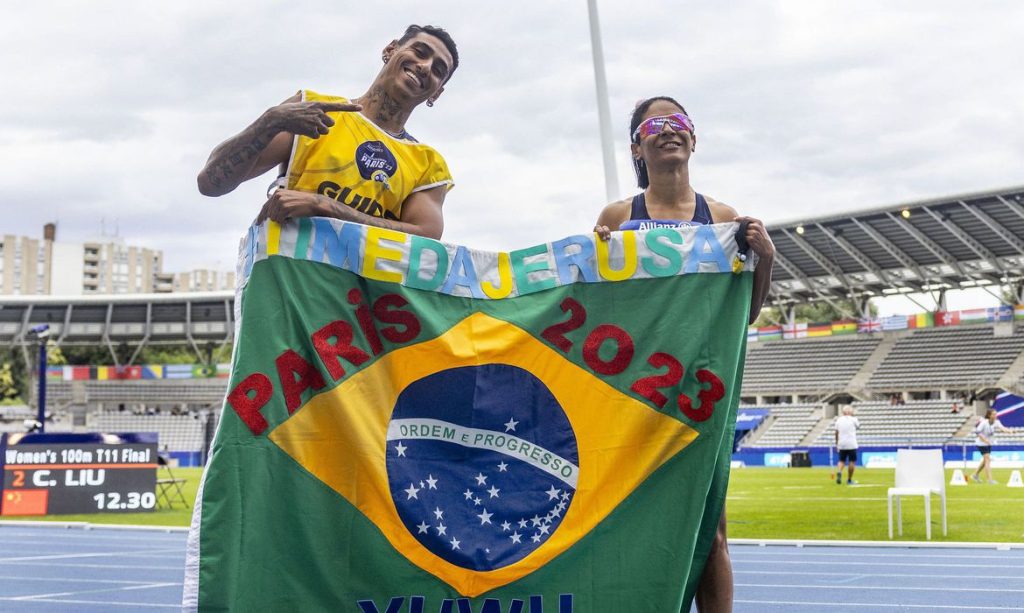 Brasil é ouro com Yeltsin e Jerusa no Mundial Paralímpico de Atletismo