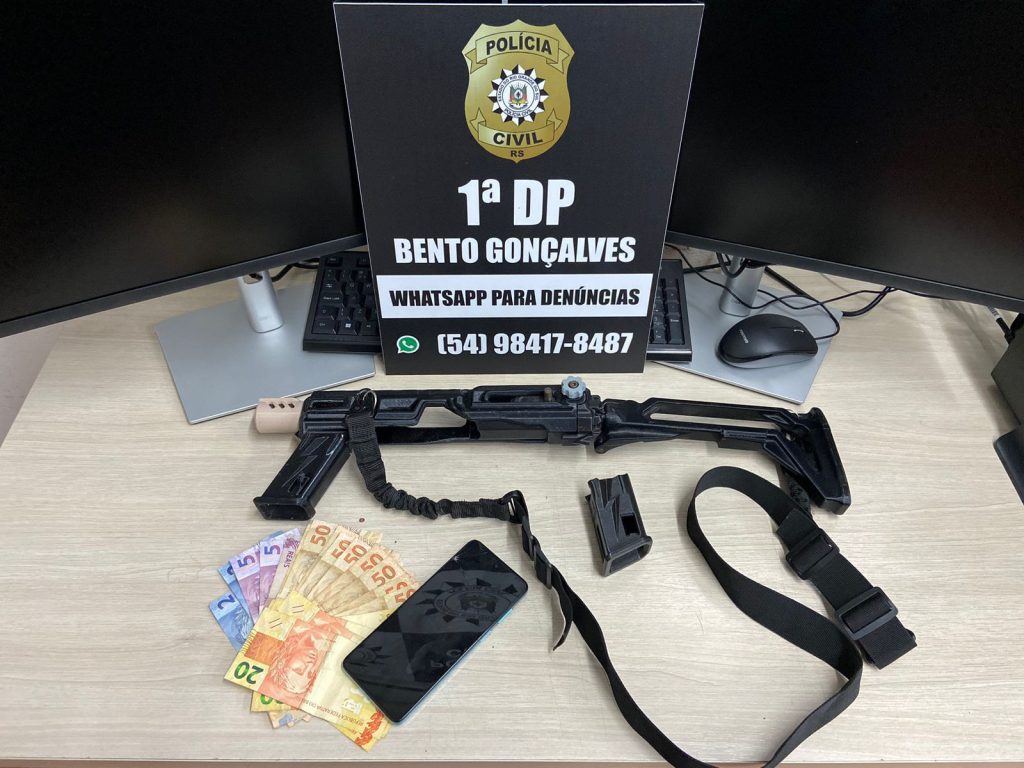 Jovem é preso em posse de 'Kit Roni' em Bento Gonçalves