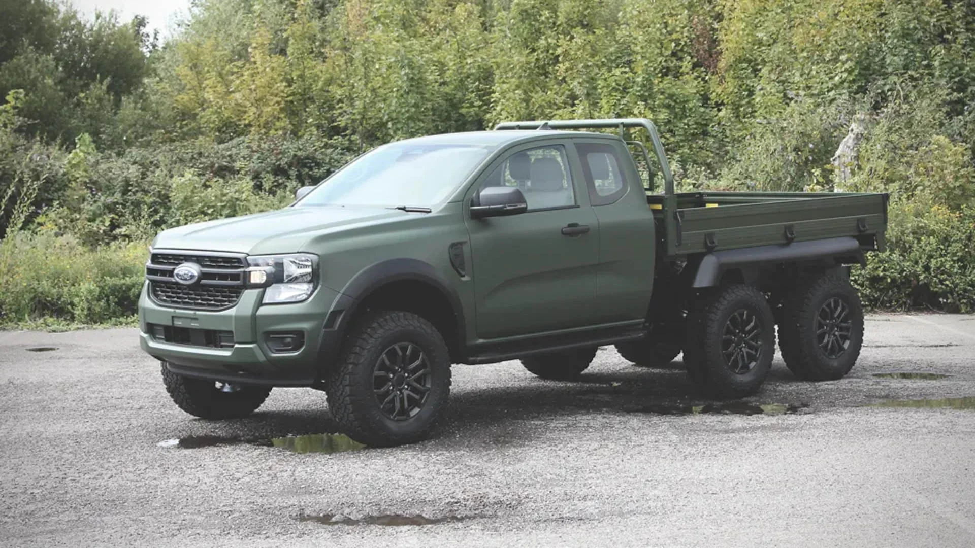 Ford Ranger HEX 6x6 - Foto: Divulgação