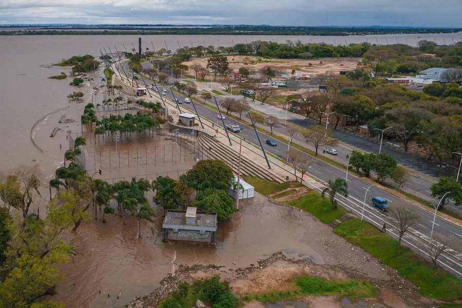 Nível do Lago Guaíba é o maior em 82 anos na Capital gaúcha