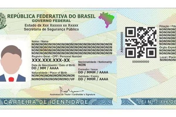Saiba como é a nova Carteira de Identidade; modelo será emitido em todos os estados a partir da semana que vem