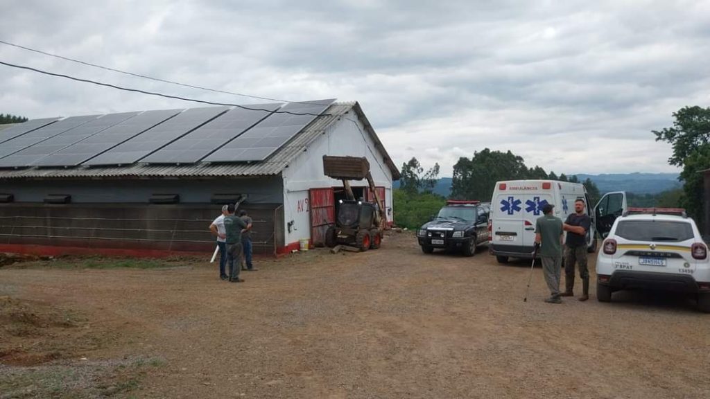 Homem morre em acidente de trabalho no interior de União da Serra