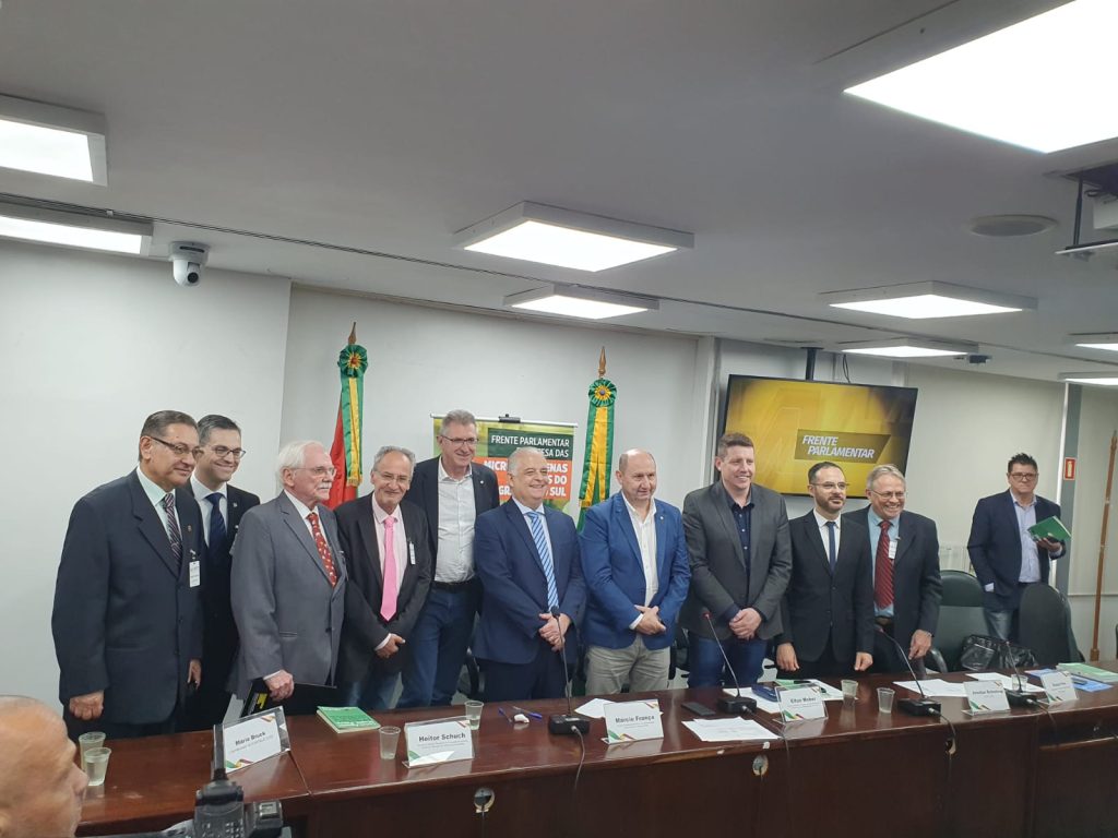 Fecomércio-RS apresenta demandas sobre o Simples Nacional ao Ministro Márcio França. (Foto: Divulgação)