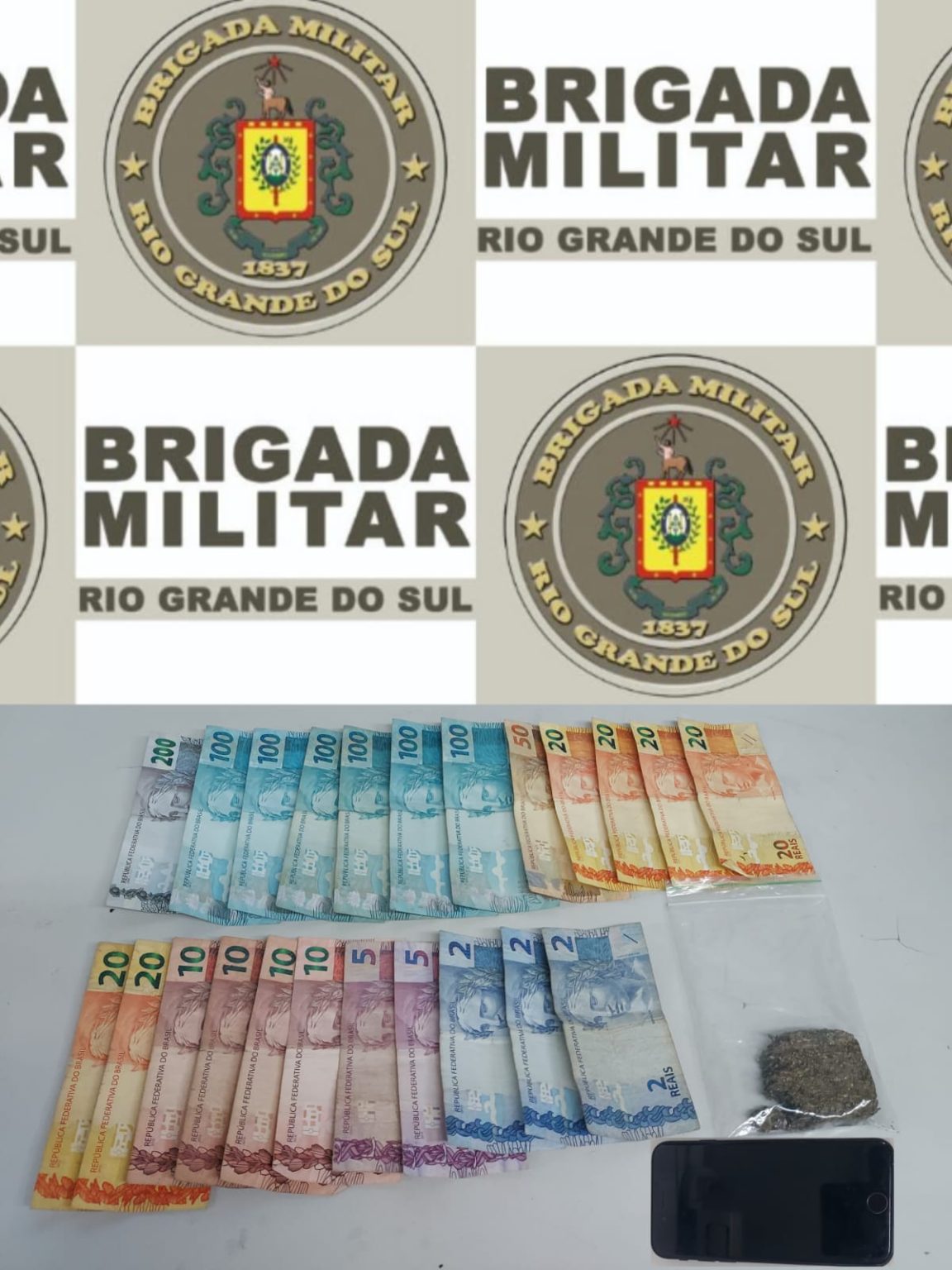 Brigada Militar prende homem por tráfico de entorpecentes em Bento Gonçalves