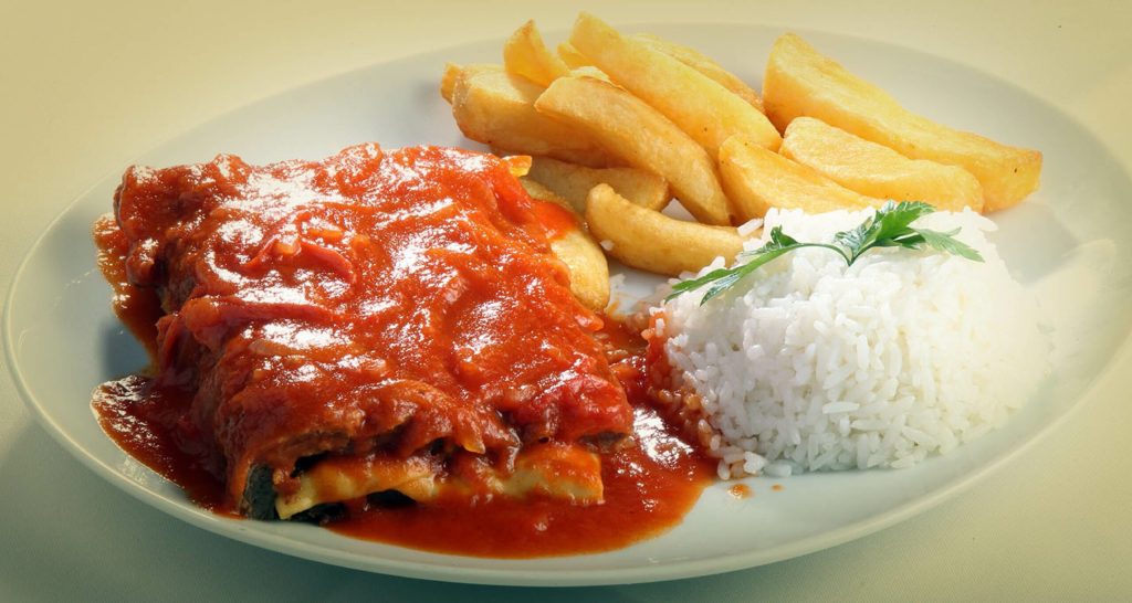 Cozinha Viva: Bife à Parmegiana. (Foto: Reprodução)