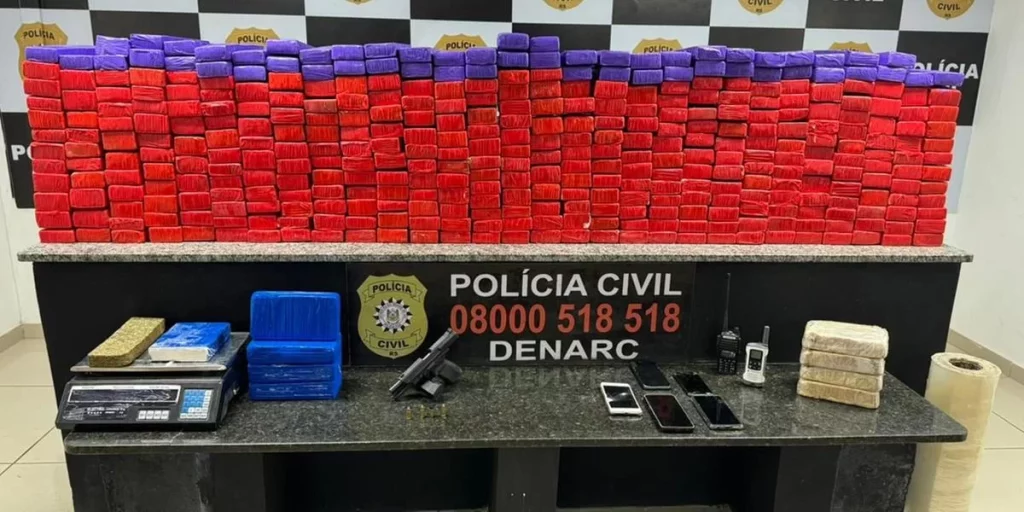 Polícia Civil apreende 240 quilos de drogas em operação no Vale dos Sinos